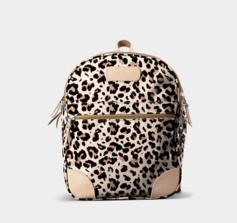 Jon Hart Large Leopard Backpack