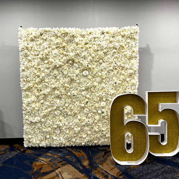Flower Wall for Photos