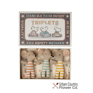 Maileg Mouse Toy Sets- Triplets