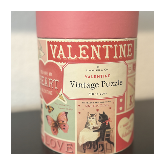 Vintage Valentines Day Puzzle