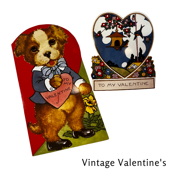 Vintage Valentines Card